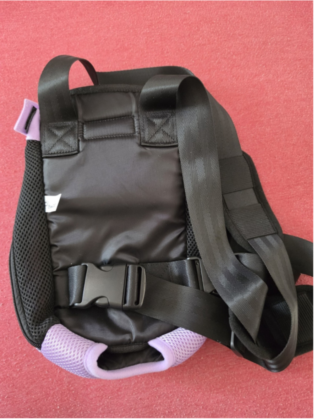 PAWABOO Pet Front Cat Dog Carrier Backpack Travel Hiking Black Size Small - Picture 3 of 6